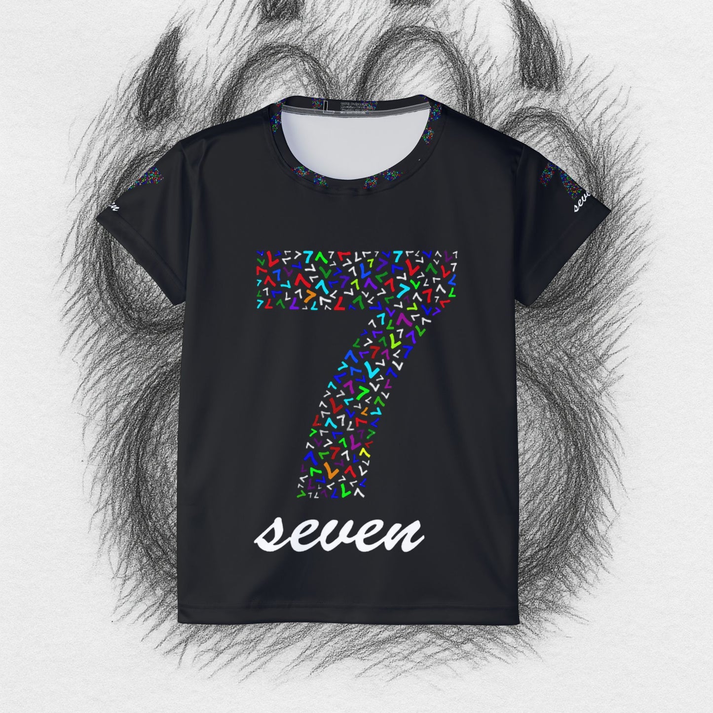 Treetop Fit  Women's Sports Jersey with Number 7