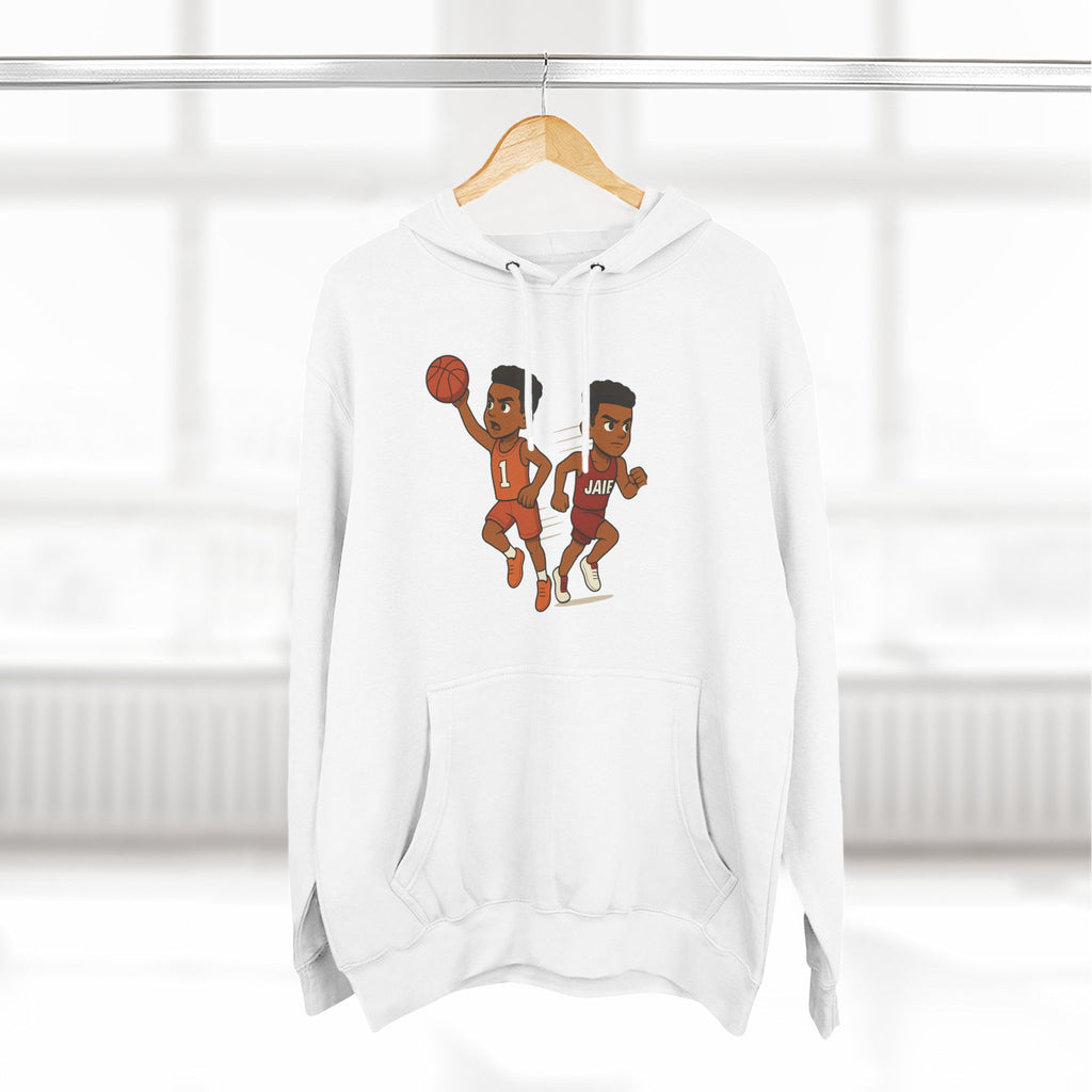 Fleece Hoodie - Treetop Multiverse 'BAYBEE JAIE' Cartoon Character Design