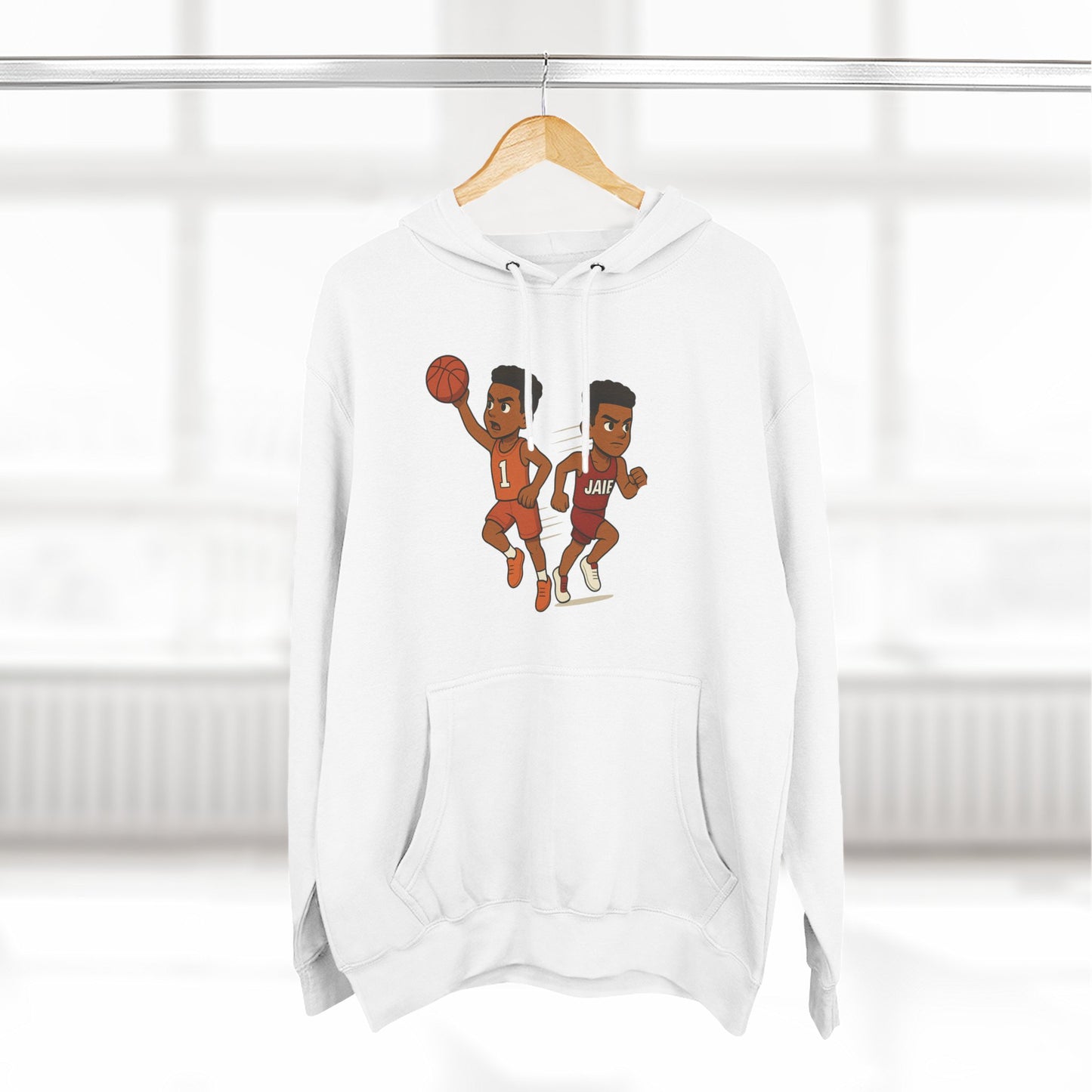 Fleece Hoodie - Treetop Multiverse 'BAYBEE JAIE' Cartoon Character Design