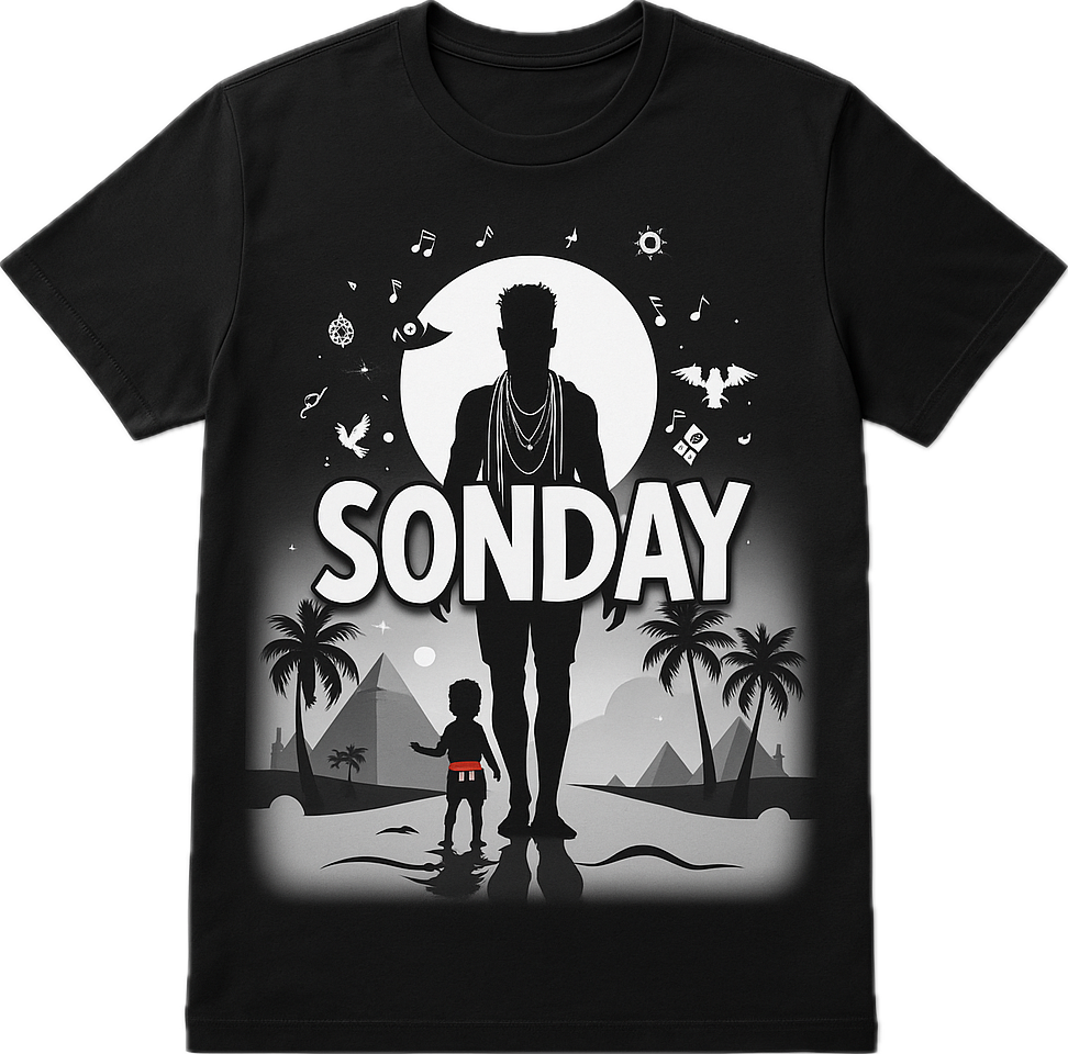 BAY YUMMY TREETOP  COLAB A Heavy Cotton Tee