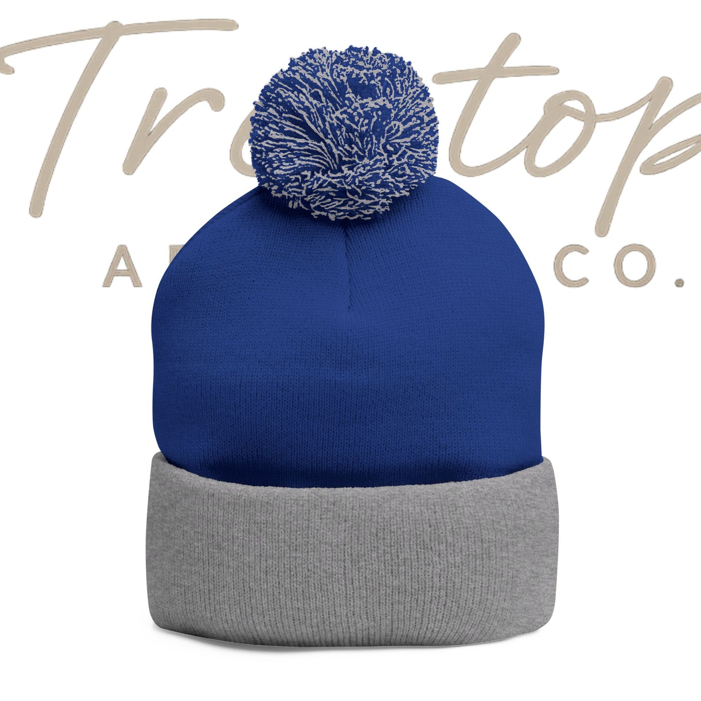 Cozy Pom-Pom Knit Cap for Winter Adventures