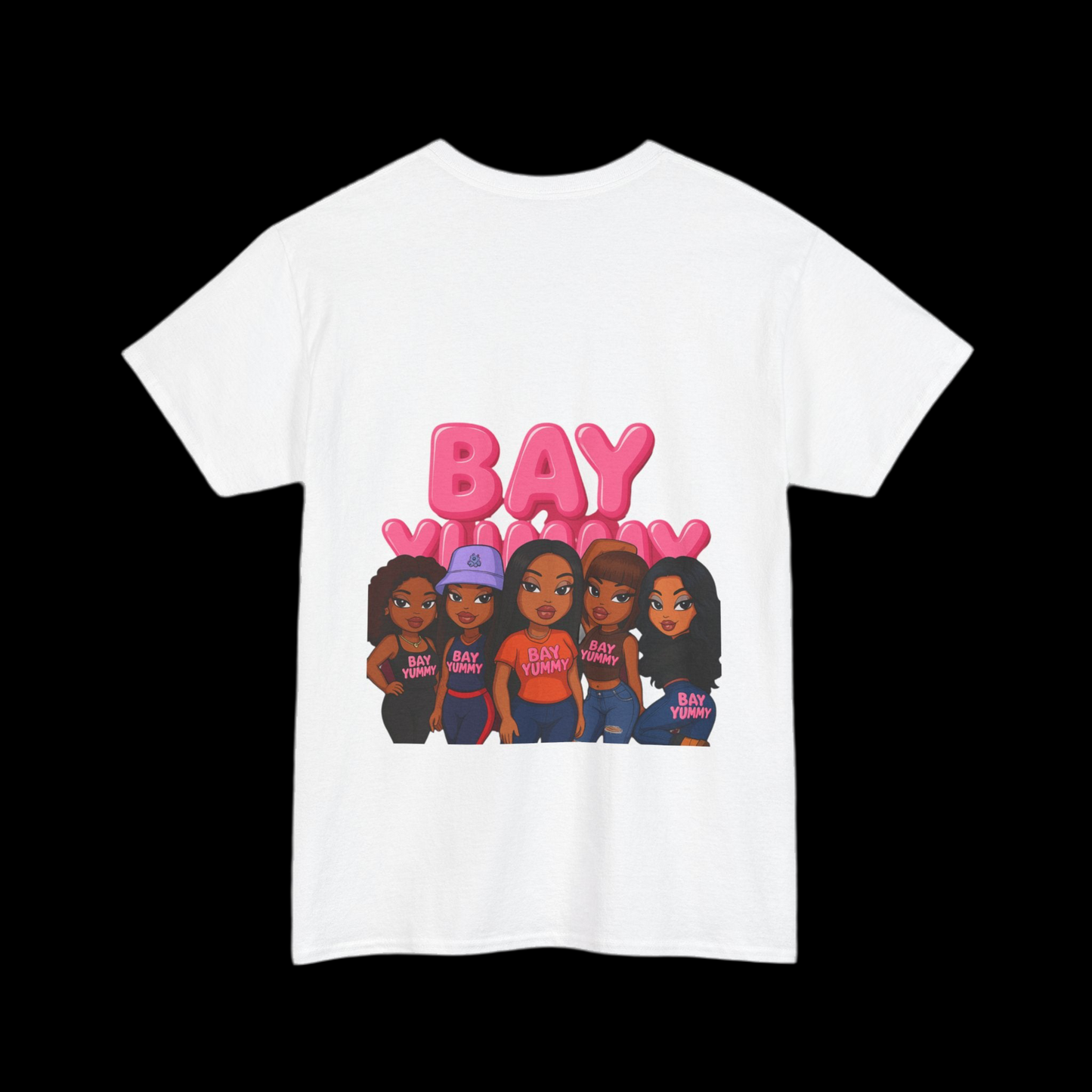 BAY YUMMY TREETOP  COLAB A Heavy Cotton Tee
