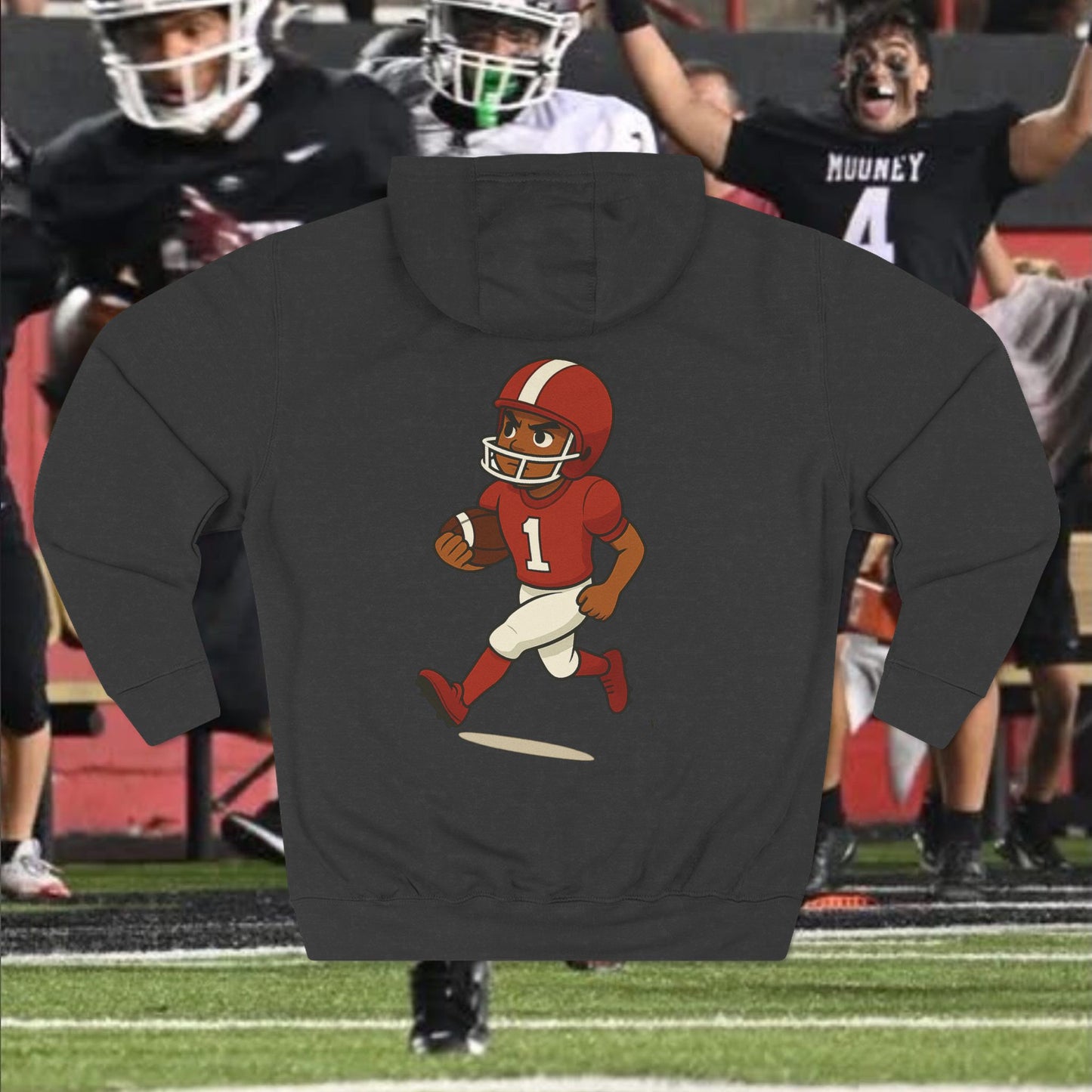 Fleece Hoodie - Treetop Multiverse 'BAYBEE JAIE' Cartoon Character Design