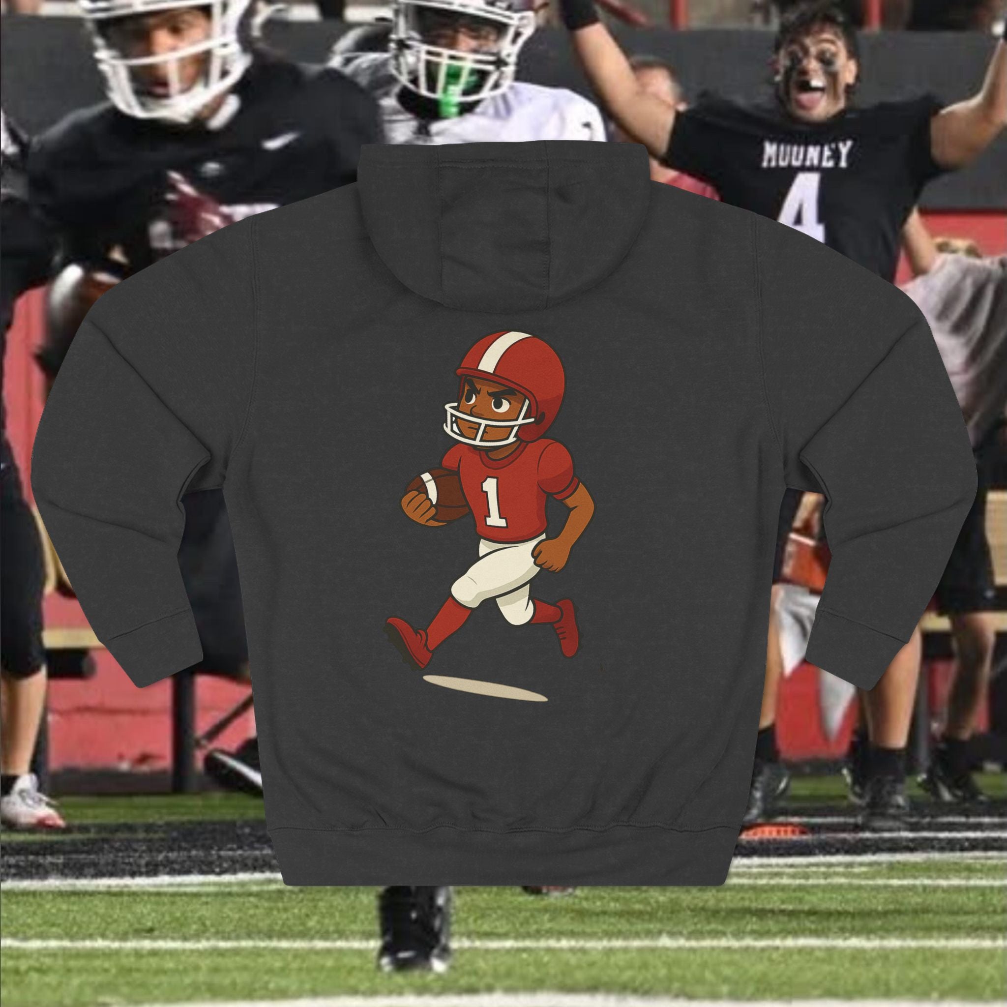 Fleece Hoodie - Treetop Multiverse 'BAYBEE JAIE' Cartoon Character Design