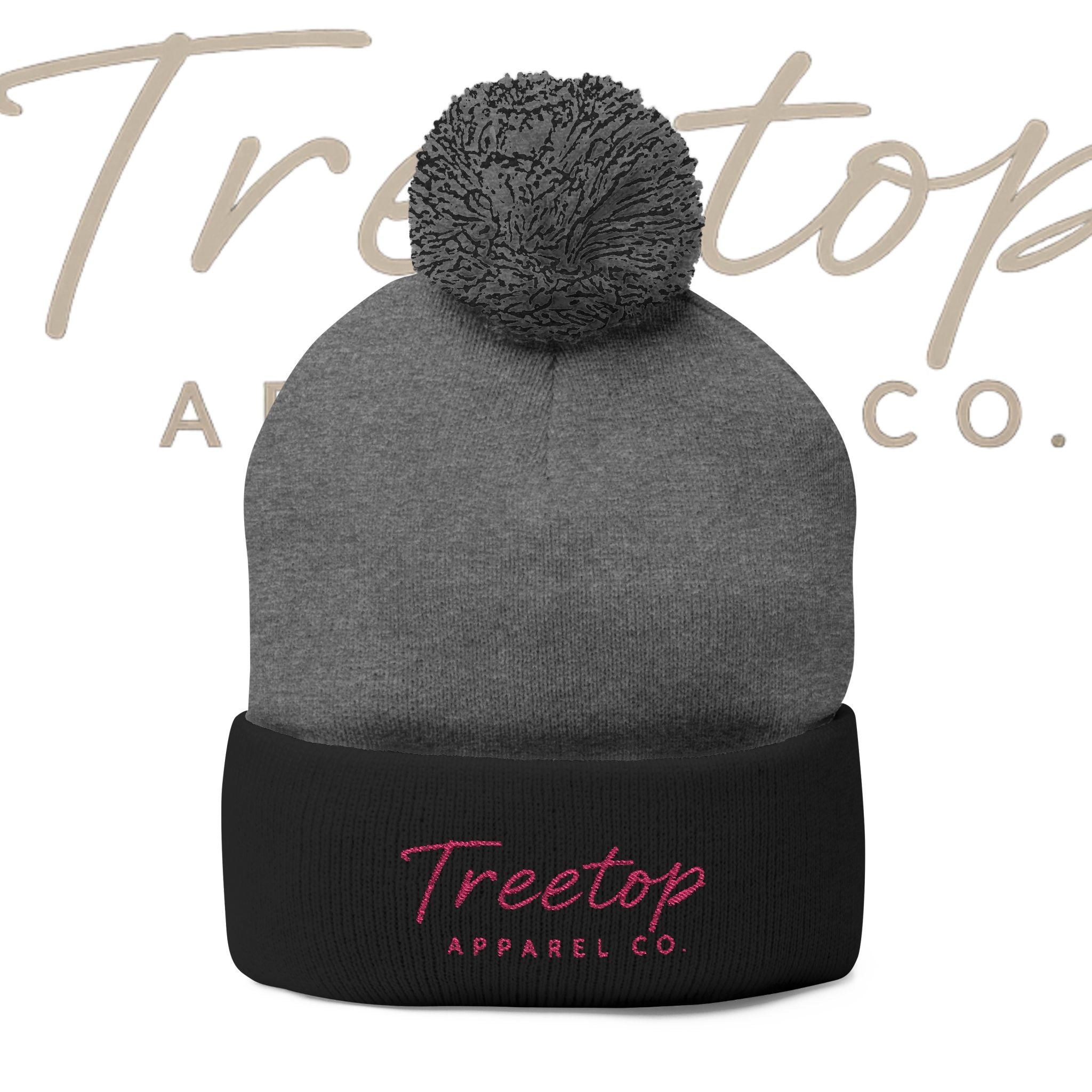 Cozy Pom-Pom Knit Cap for Winter Adventures