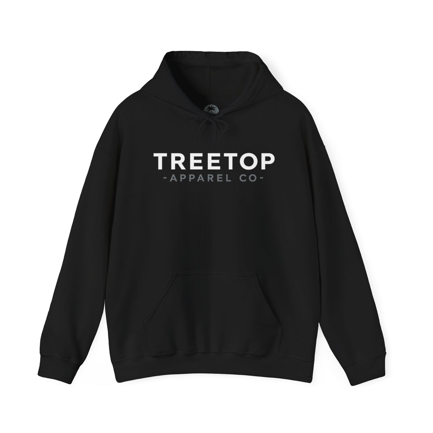 Treetop Apparel Co. Modern Hoodie — Logo with QR Back
