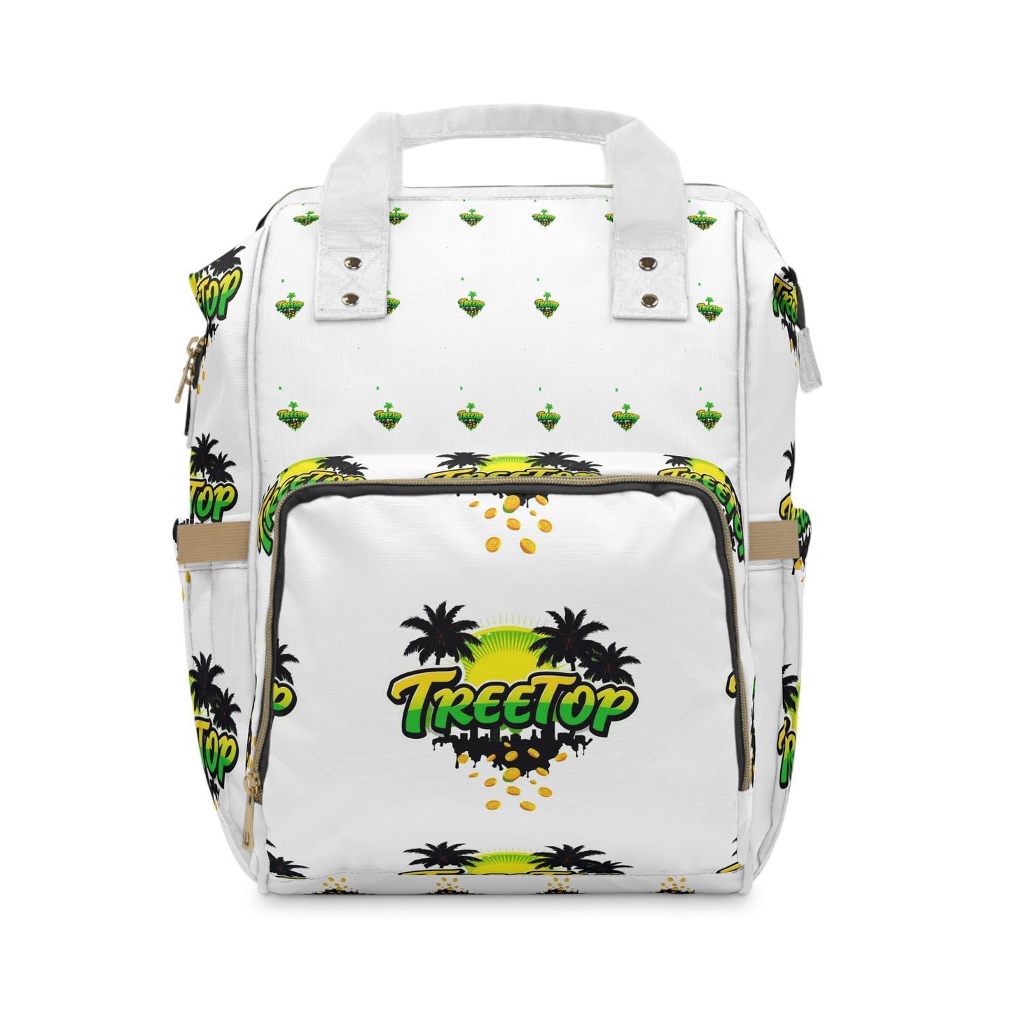 Book Bag Diaper Backpack - Treetop Classic Design