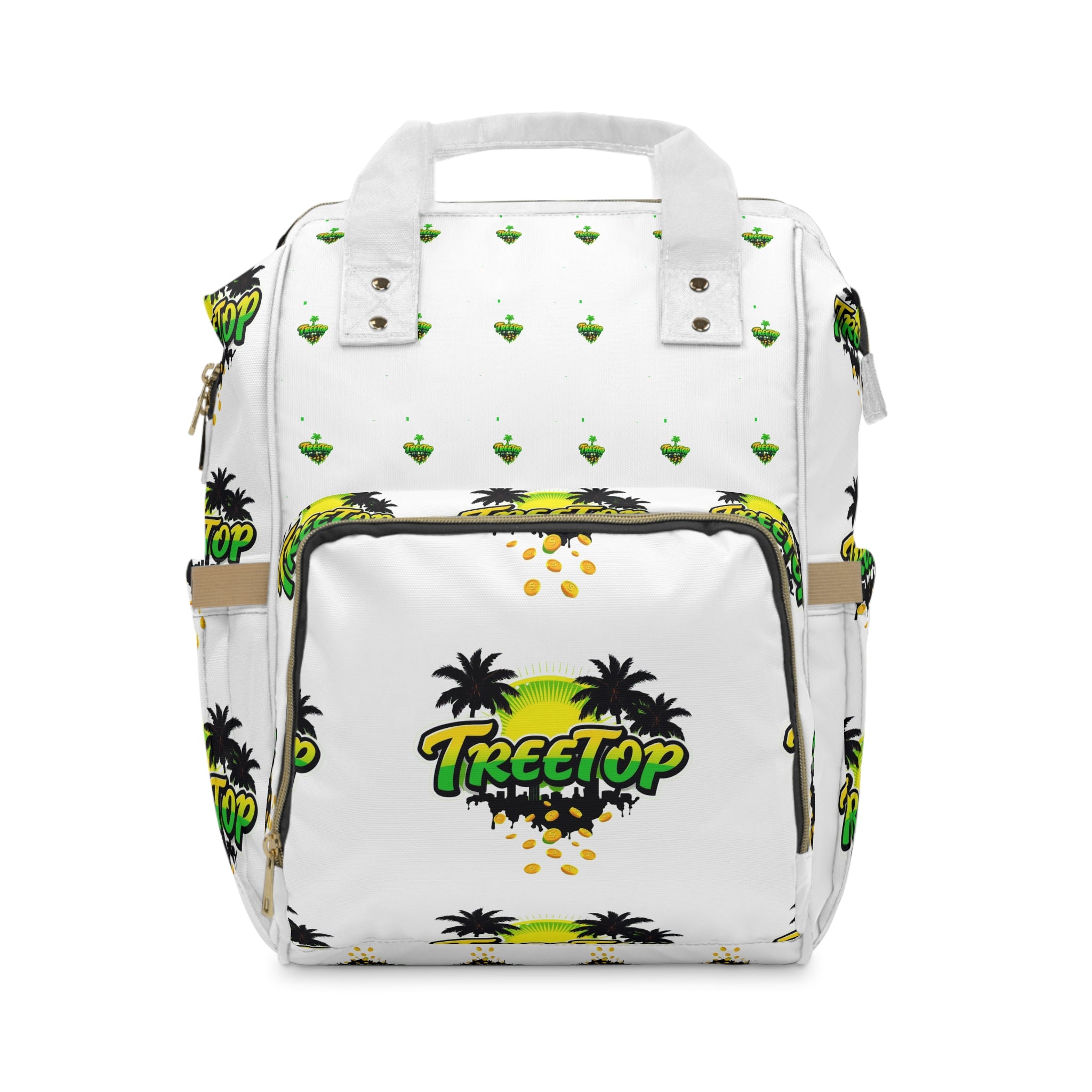 Book Bag Diaper Backpack - Treetop Classic Design