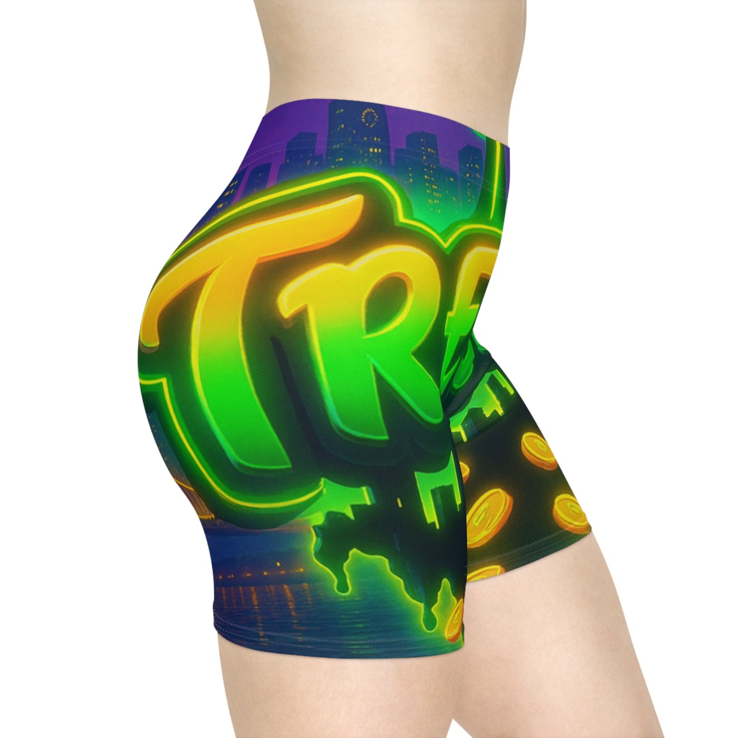 KUNDALINI TREETOP BIKER SHORTS 3