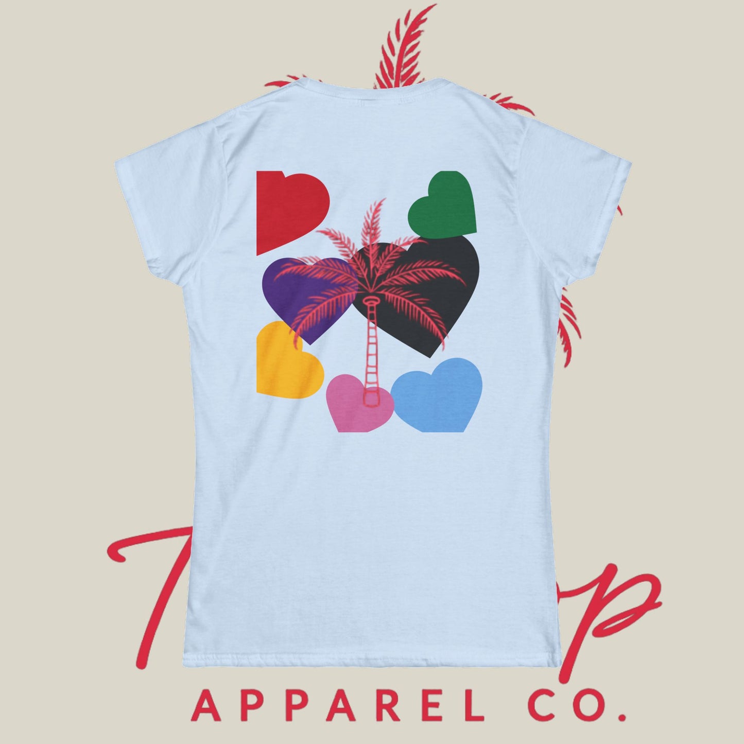 Women's Tee - TreeTop Classic Pink Logo Collection