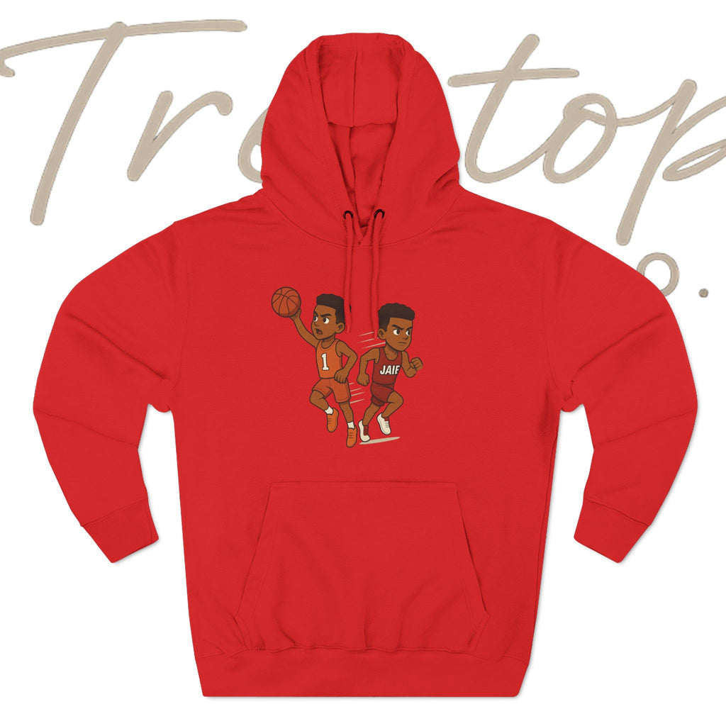 Fleece Hoodie - Treetop Multiverse 'BAYBEE JAIE' Cartoon Character Design