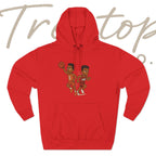 Fleece Hoodie - Treetop Multiverse 'BAYBEE JAIE' Cartoon Character Design
