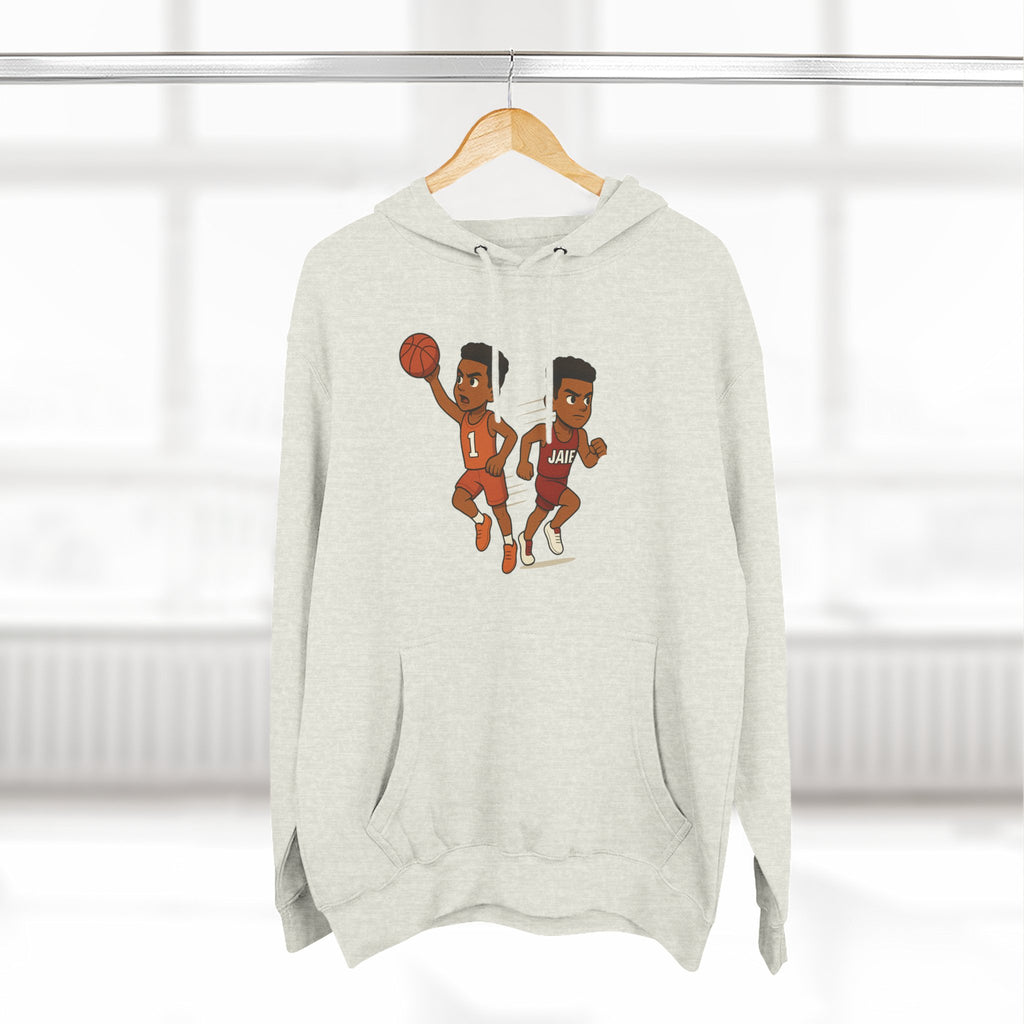 Fleece Hoodie - Treetop Multiverse 'BAYBEE JAIE' Cartoon Character Design