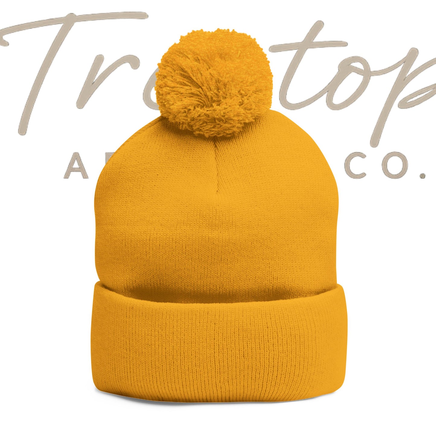 Cozy Pom-Pom Knit Cap for Winter Adventures