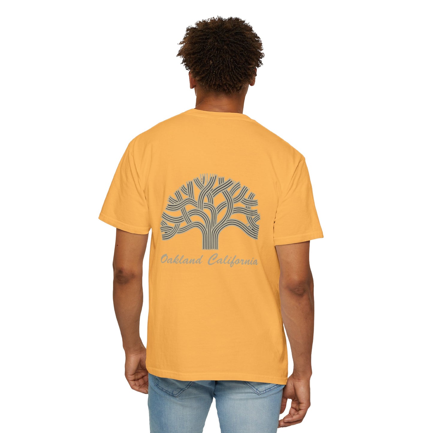 Garment-Dyed T-Shirt - Stop Killing Design, Eco-Friendly Apparel, Protest Tee, Casual Wear, Oakand California, Social Justice Fashion