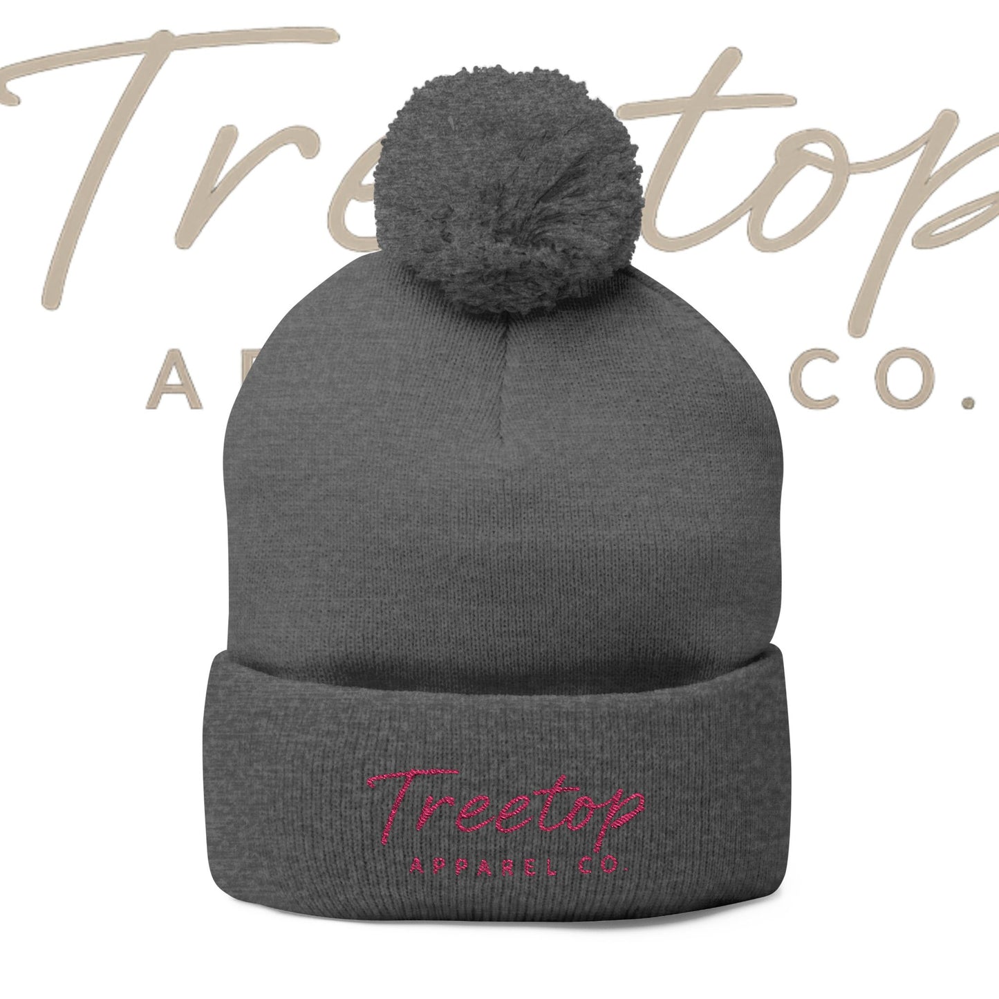 Cozy Pom-Pom Knit Cap for Winter Adventures