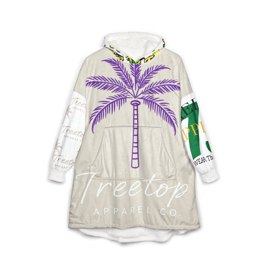 Tropical Treetop Hooded Blanket 2