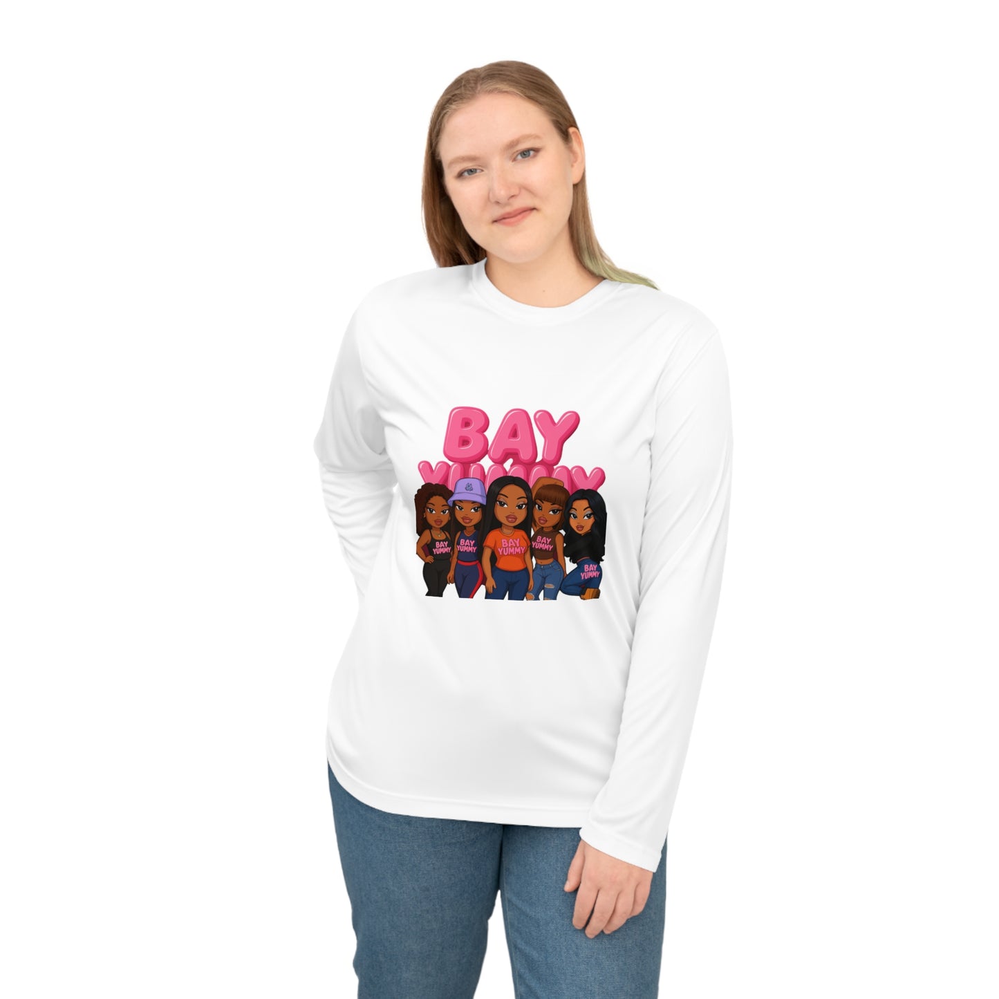 Bay Yummy long sleeve workout TEE