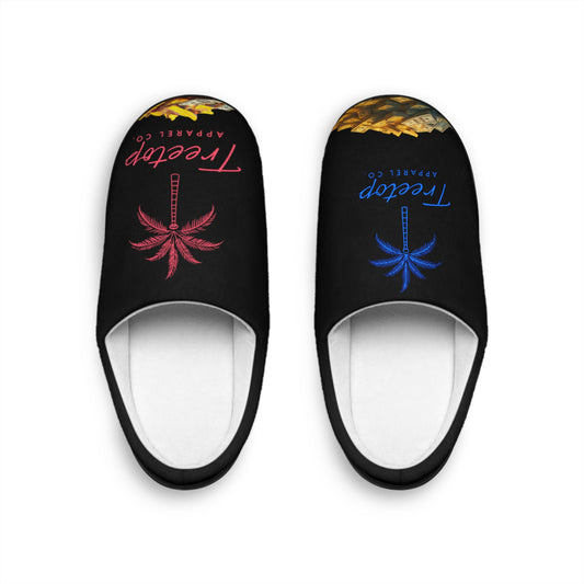 Cozy Cannabis-Themed Women's Indoor Slippers