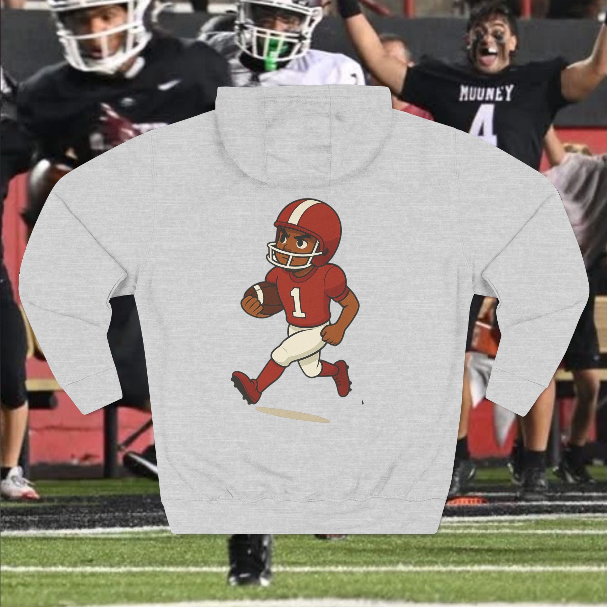 Fleece Hoodie - Treetop Multiverse 'BAYBEE JAIE' Cartoon Character Design