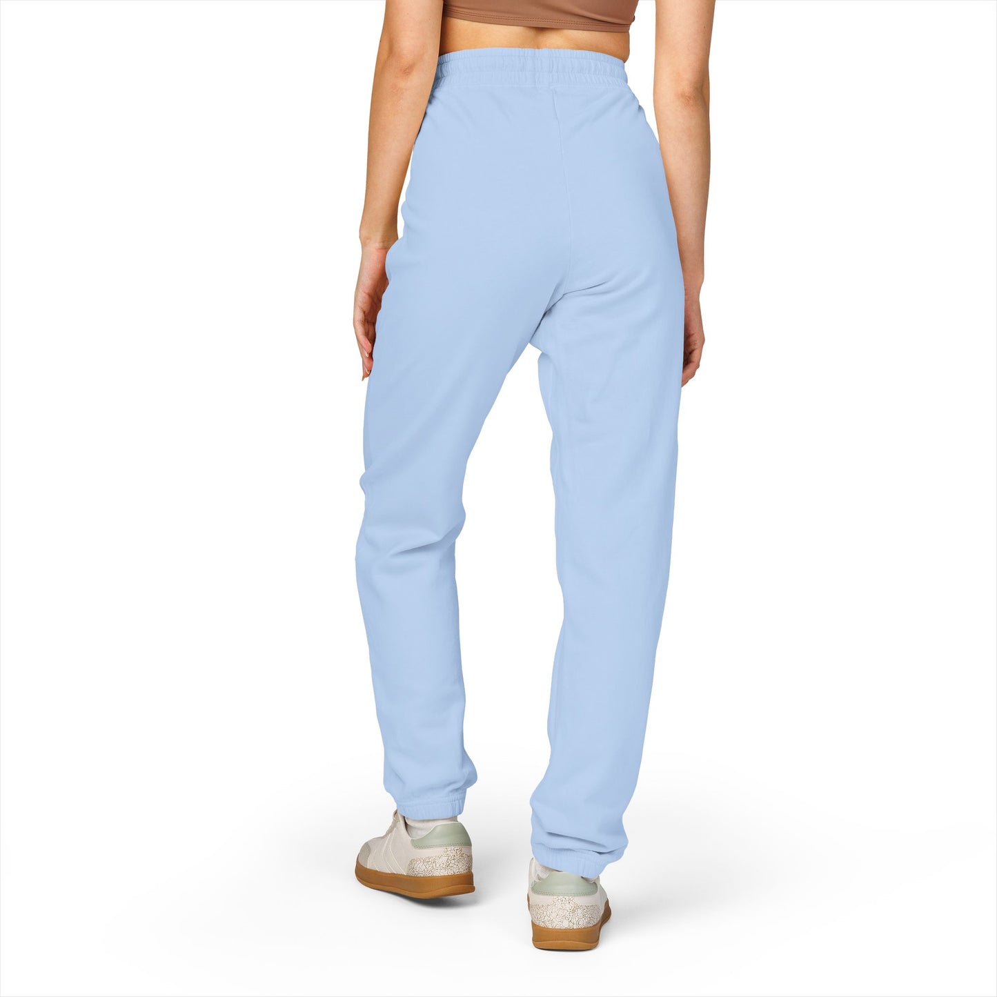 Garment-Dyed Fleece Sweatpants with Unique Retro Design, Cozy Loungewear, Perfect for Relaxing and Everyday Wear, Great Gift for Holidays