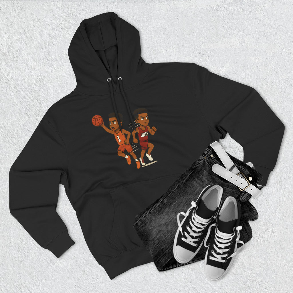 Fleece Hoodie - Treetop Multiverse 'BAYBEE JAIE' Cartoon Character Design