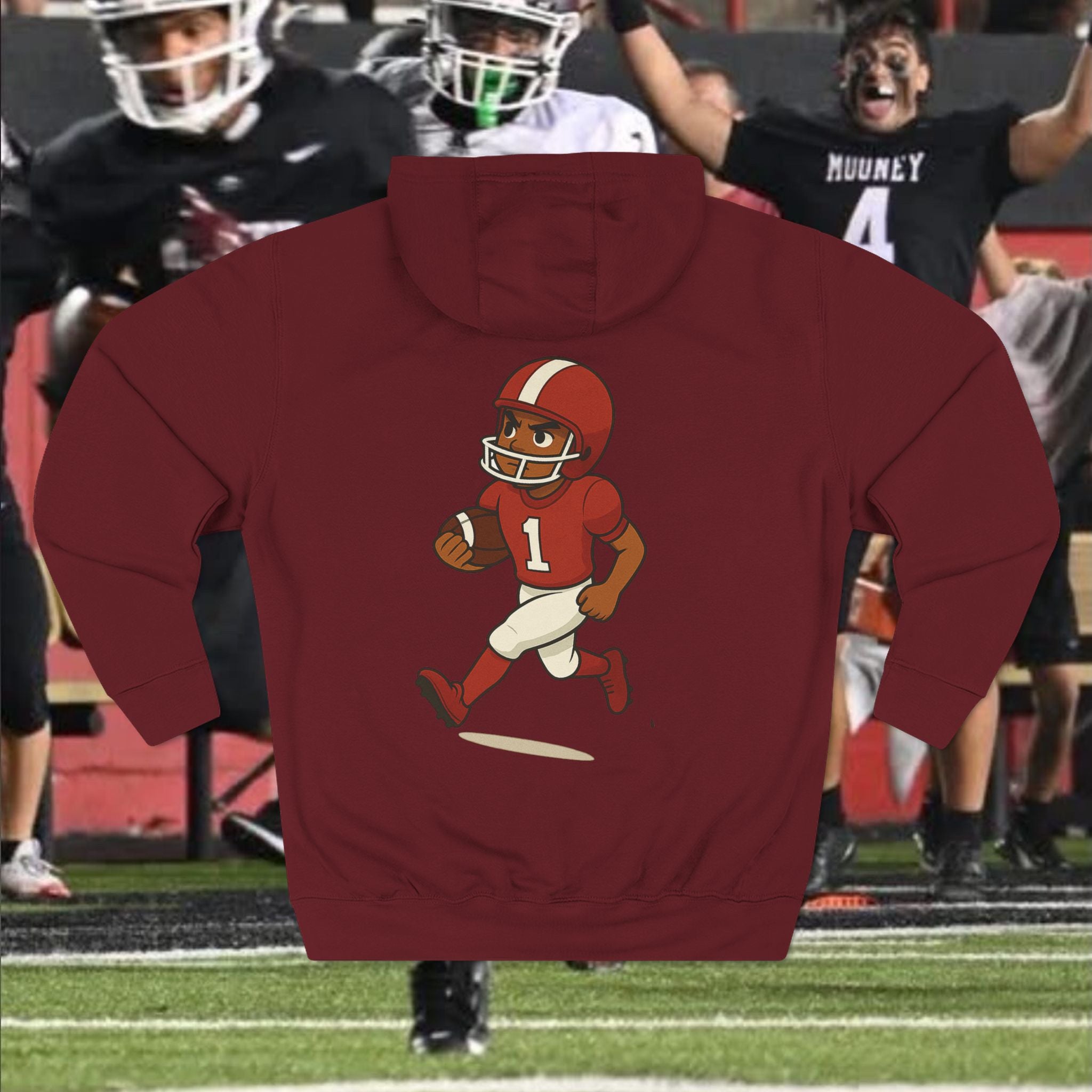 Fleece Hoodie - Treetop Multiverse 'BAYBEE JAIE' Cartoon Character Design