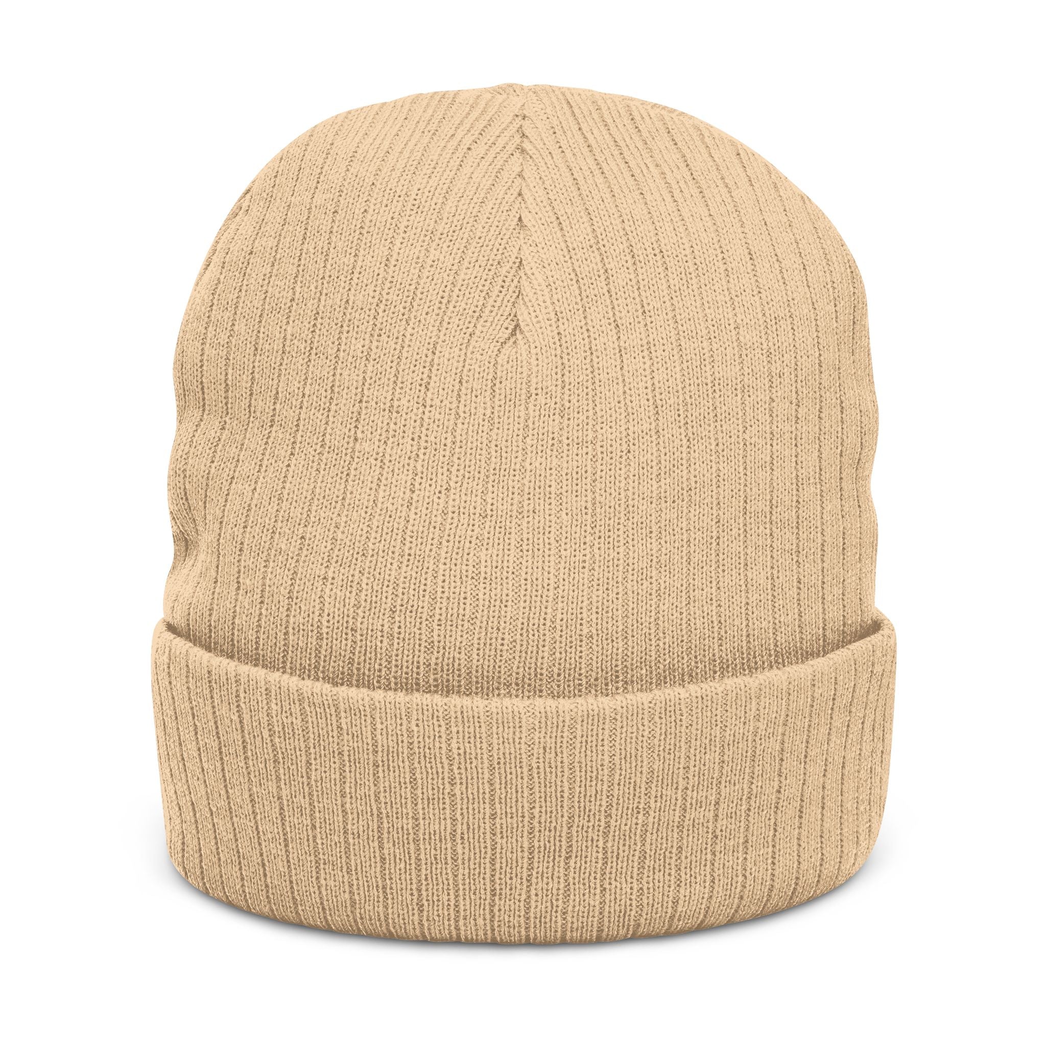 Embroidered Ribbed Knit Beanie - Treetop Apparel Co.