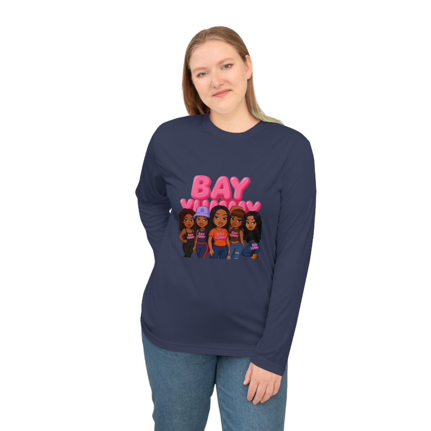 Bay Yummy long sleeve workout TEE