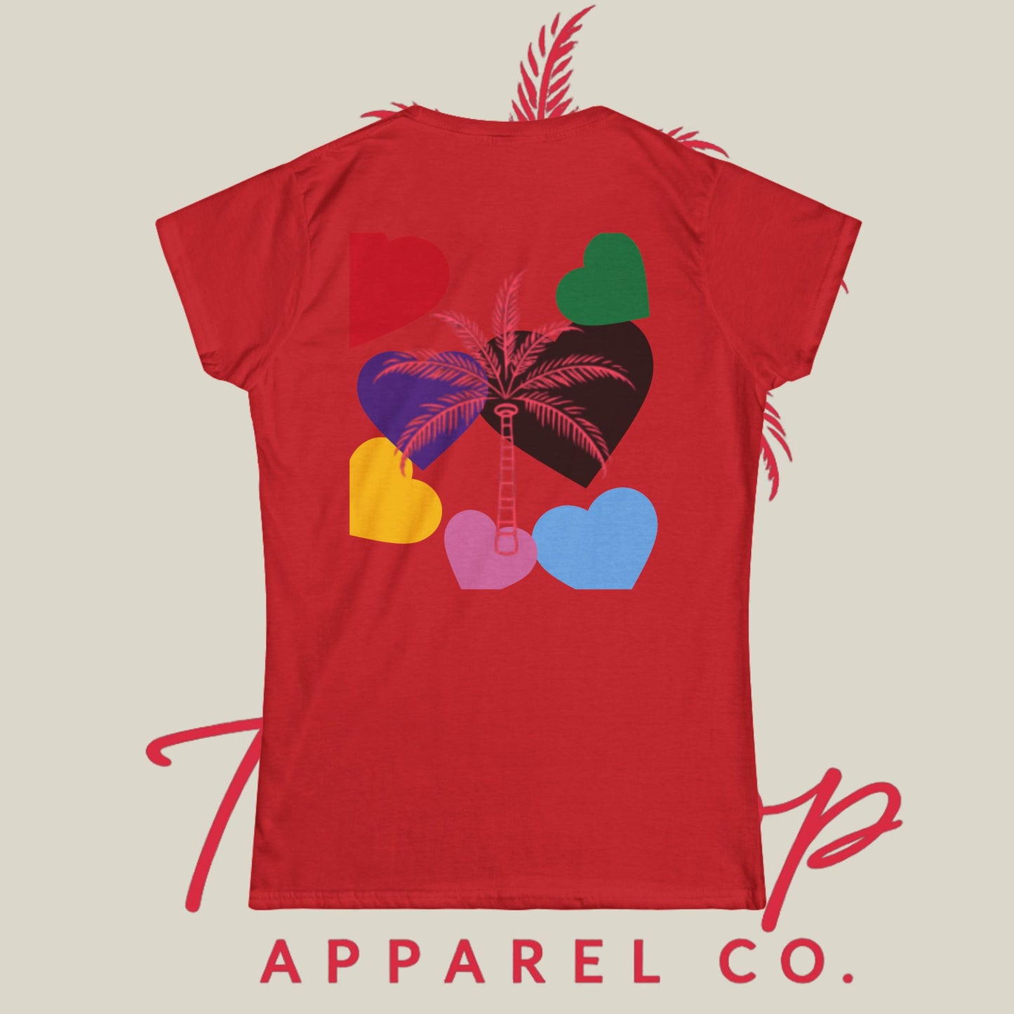 Women's Tee - TreeTop Classic Pink Logo Collection