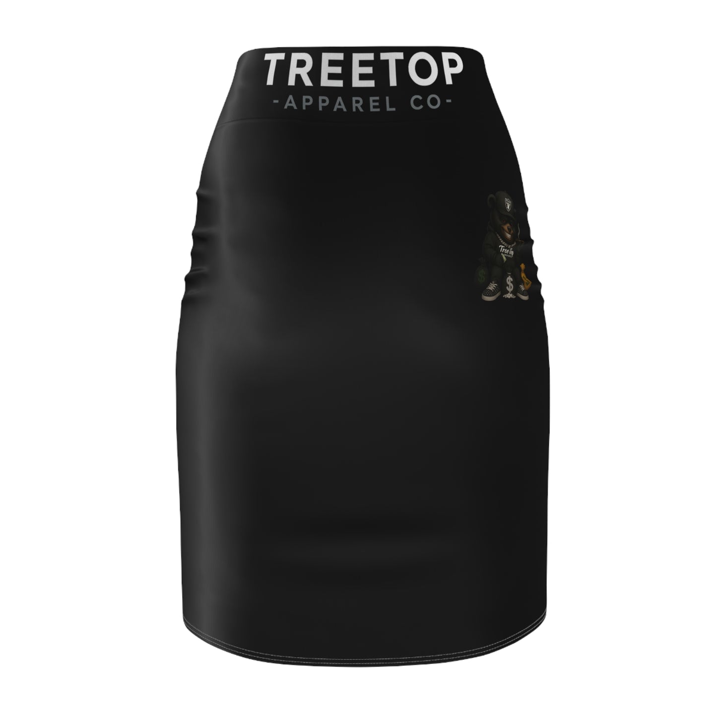 Kundalini black treetop skirt 1