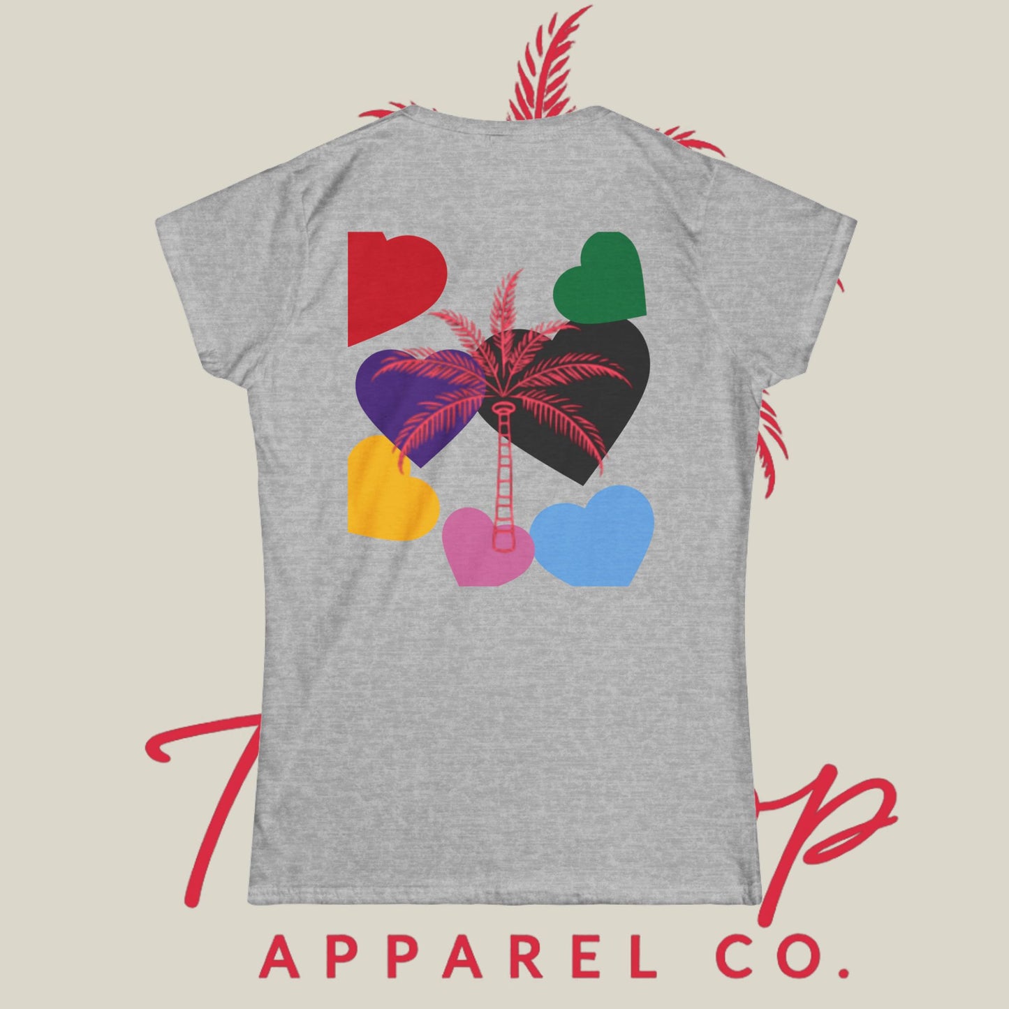 Women's Tee - TreeTop Classic Pink Logo Collection