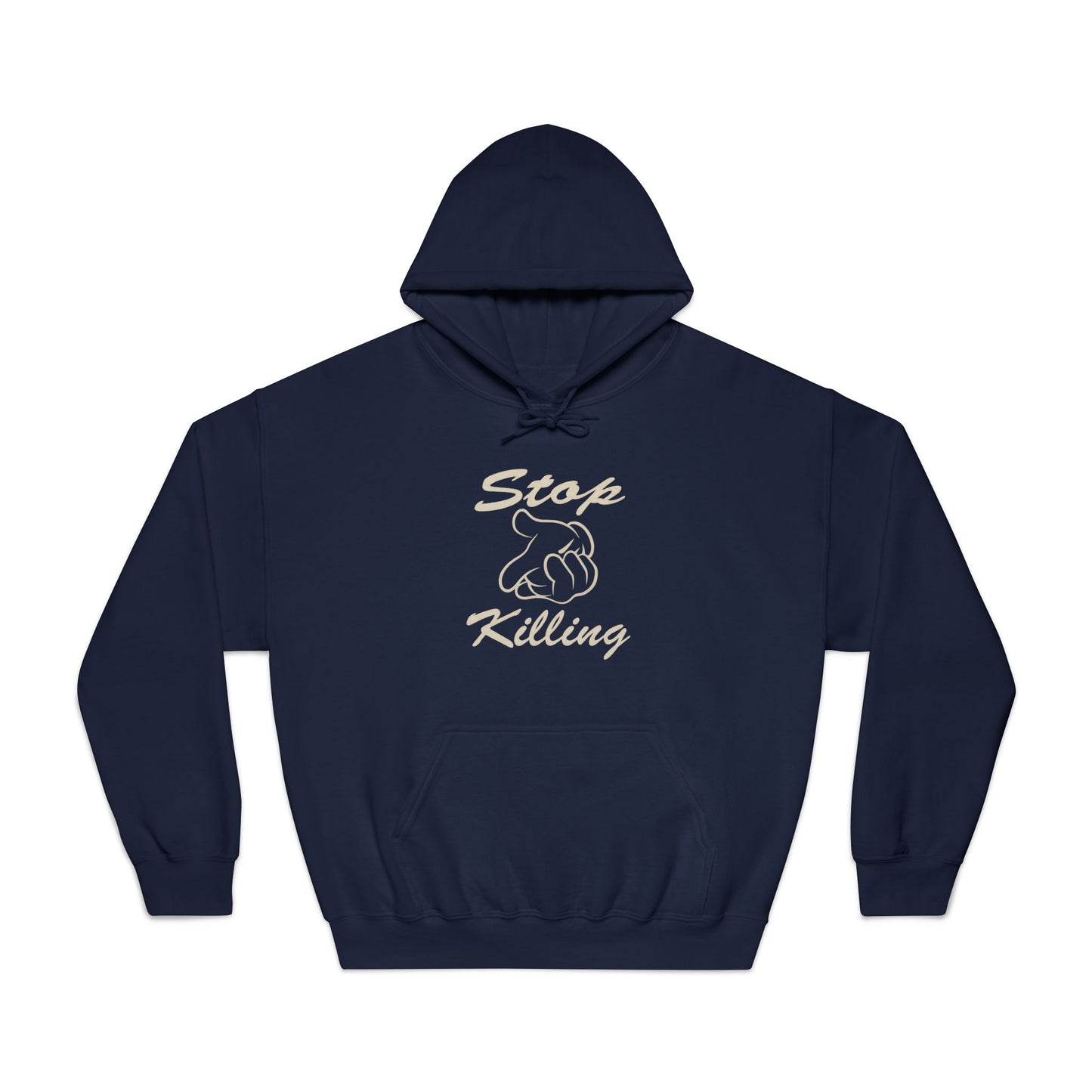 Stop Killing Hoodie | Unisex Sweatshirt, Oakland California Merch, Gift for Animal Lovers, Eco-Conscious Fashion, Awareness Apparel
