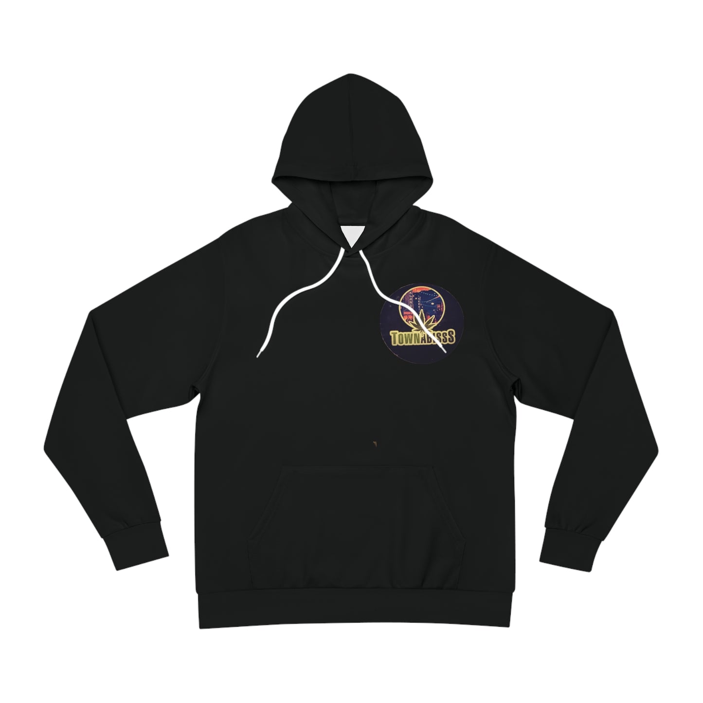 Stylish Retro Town Hoodie, Cannabis Lovers Gift, Urban Streetwear, Cozy Everyday Wear, Perfect for Festivals and Hangouts