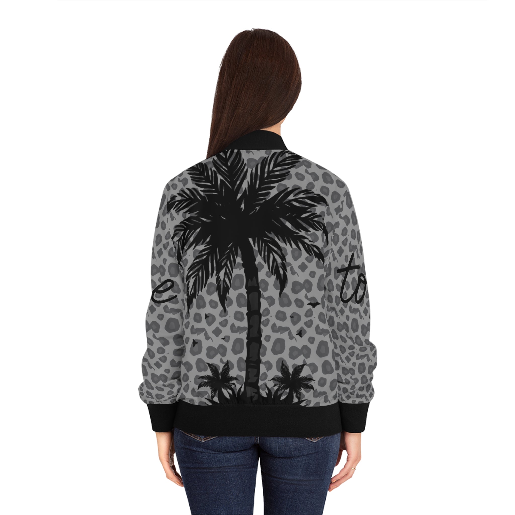 Women’s Bomber Jacket — Treetop Bay Yummy III