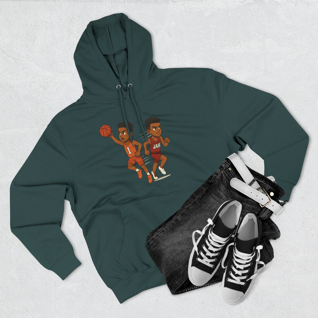 Fleece Hoodie - Treetop Multiverse 'BAYBEE JAIE' Cartoon Character Design