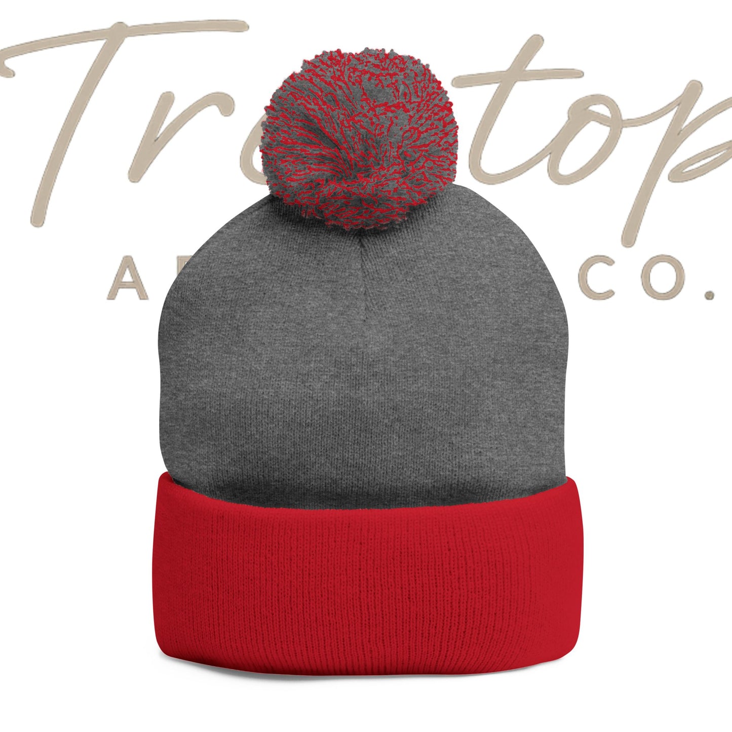 Cozy Pom-Pom Knit Cap for Winter Adventures