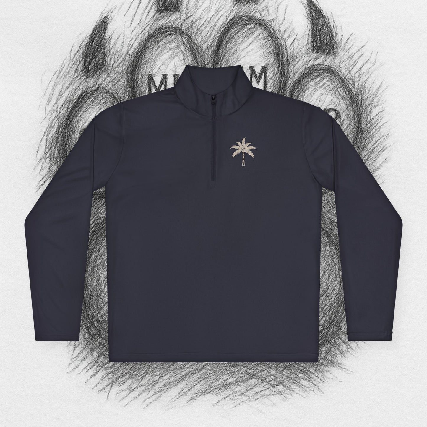 TreeTop Fit Number 7 Unisex Quarter-Zip Pullover III