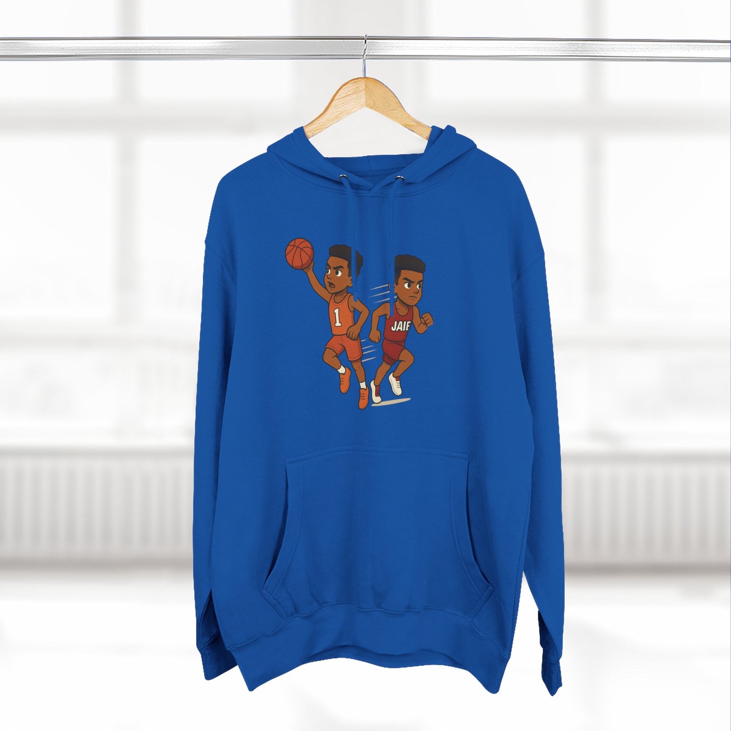 Fleece Hoodie - Treetop Multiverse 'BAYBEE JAIE' Cartoon Character Design