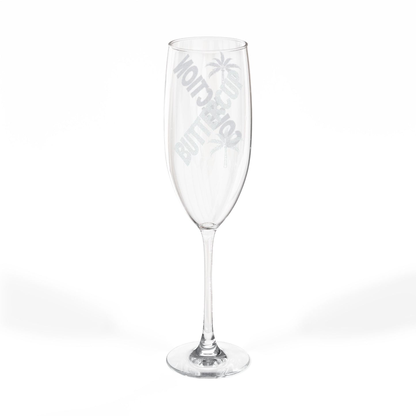Buttercup champagne glasses