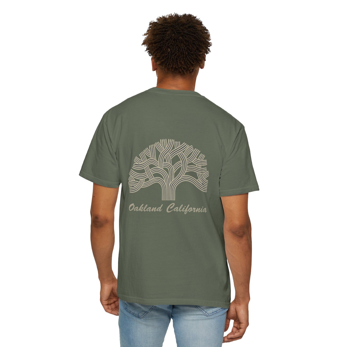 Garment-Dyed T-Shirt - Stop Killing Design, Eco-Friendly Apparel, Protest Tee, Casual Wear, Oakand California, Social Justice Fashion