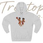Fleece Hoodie - Treetop Multiverse 'BAYBEE JAIE' Cartoon Character Design