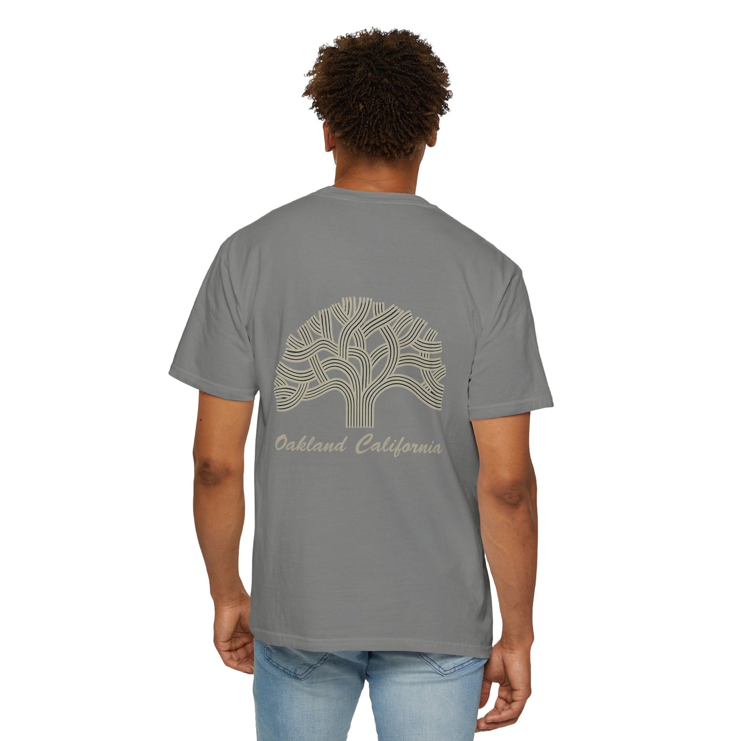 Garment-Dyed T-Shirt - Stop Killing Design, Eco-Friendly Apparel, Protest Tee, Casual Wear, Oakand California, Social Justice Fashion