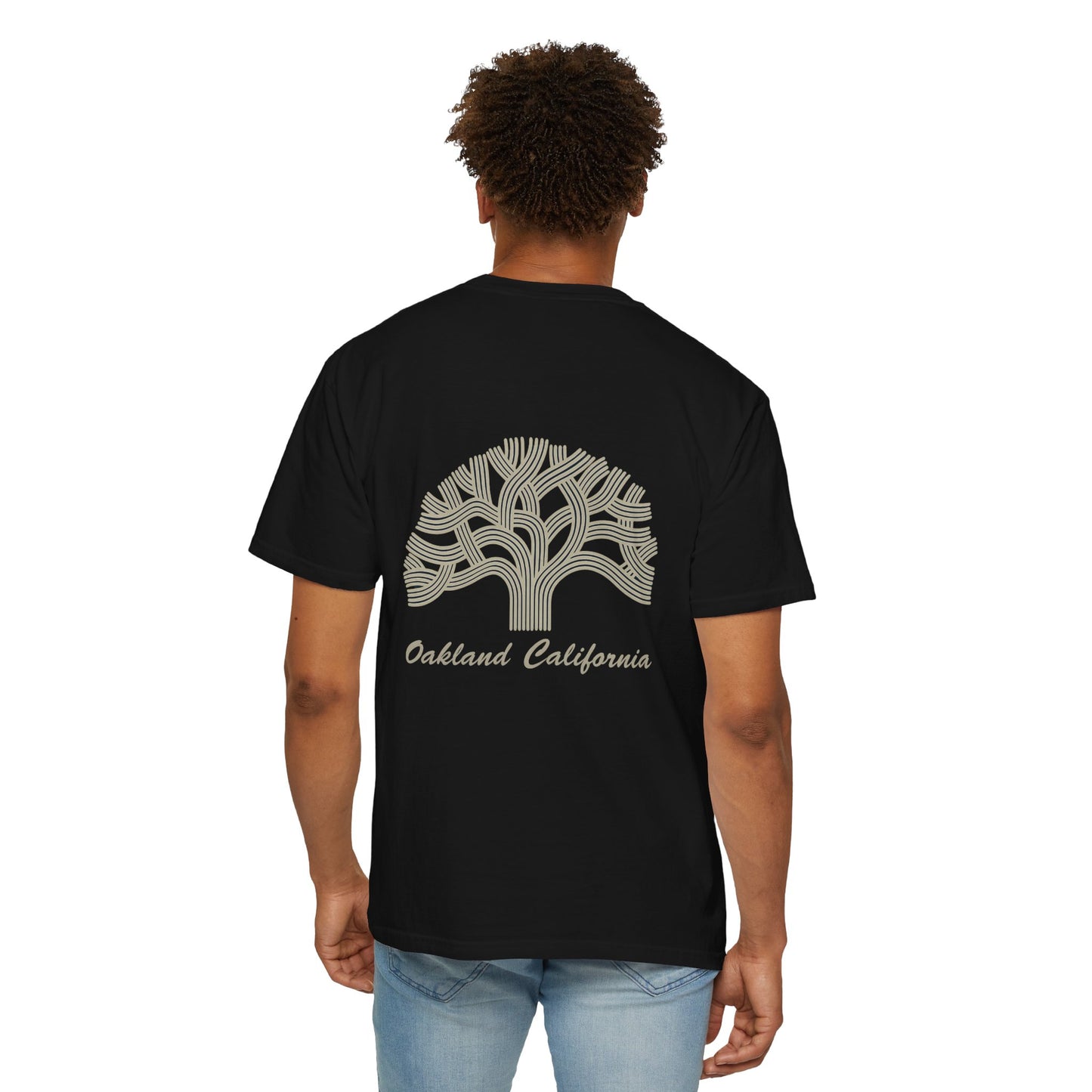 Garment-Dyed T-Shirt - Stop Killing Design, Eco-Friendly Apparel, Protest Tee, Casual Wear, Oakand California, Social Justice Fashion