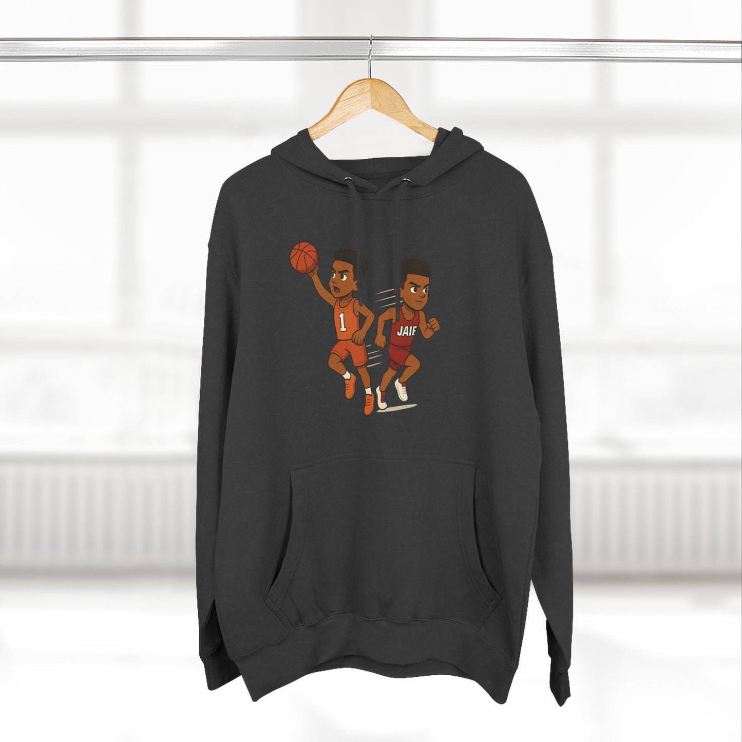 Fleece Hoodie - Treetop Multiverse 'BAYBEE JAIE' Cartoon Character Design