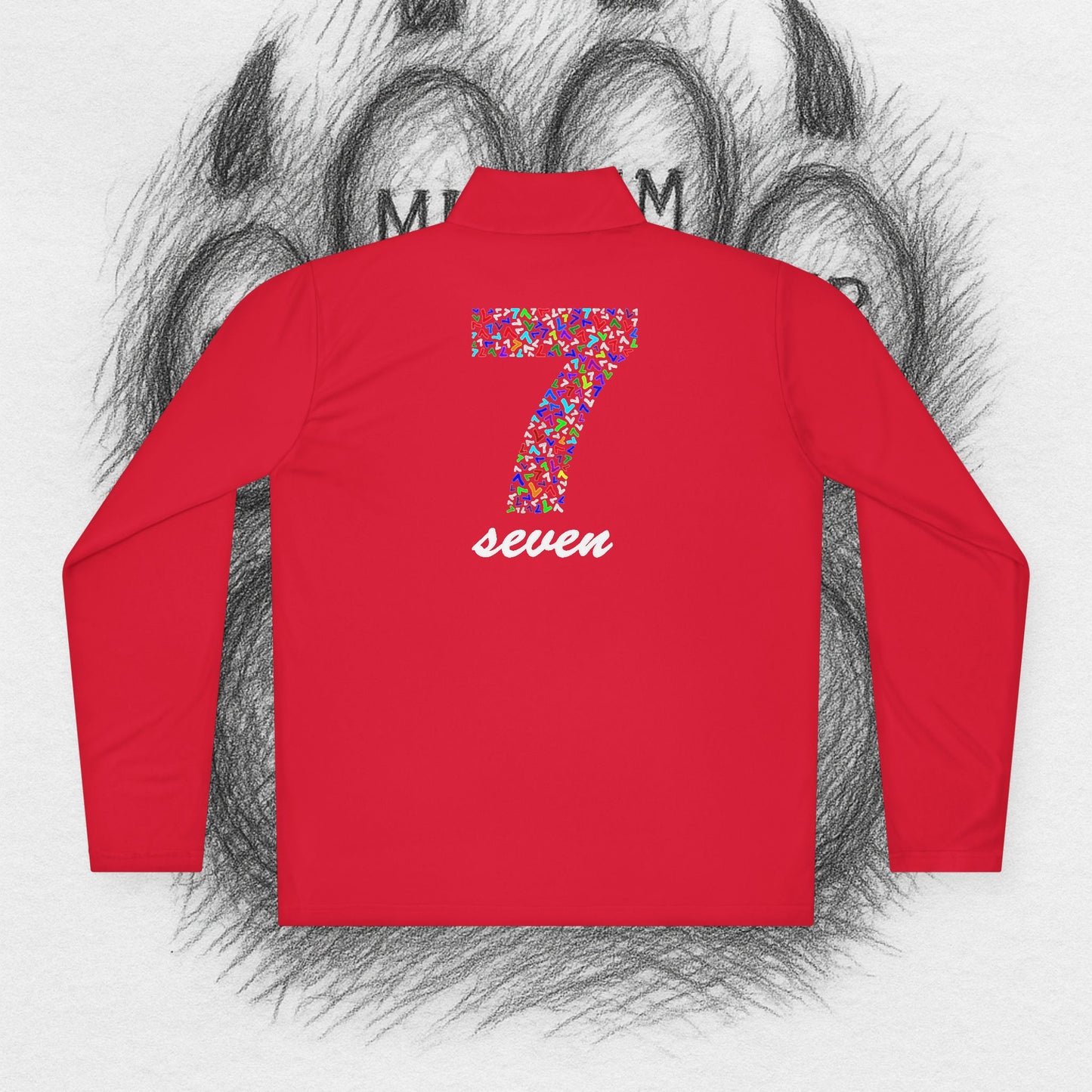 TreeTop Fit Number 7 Unisex Quarter-Zip Pullover II