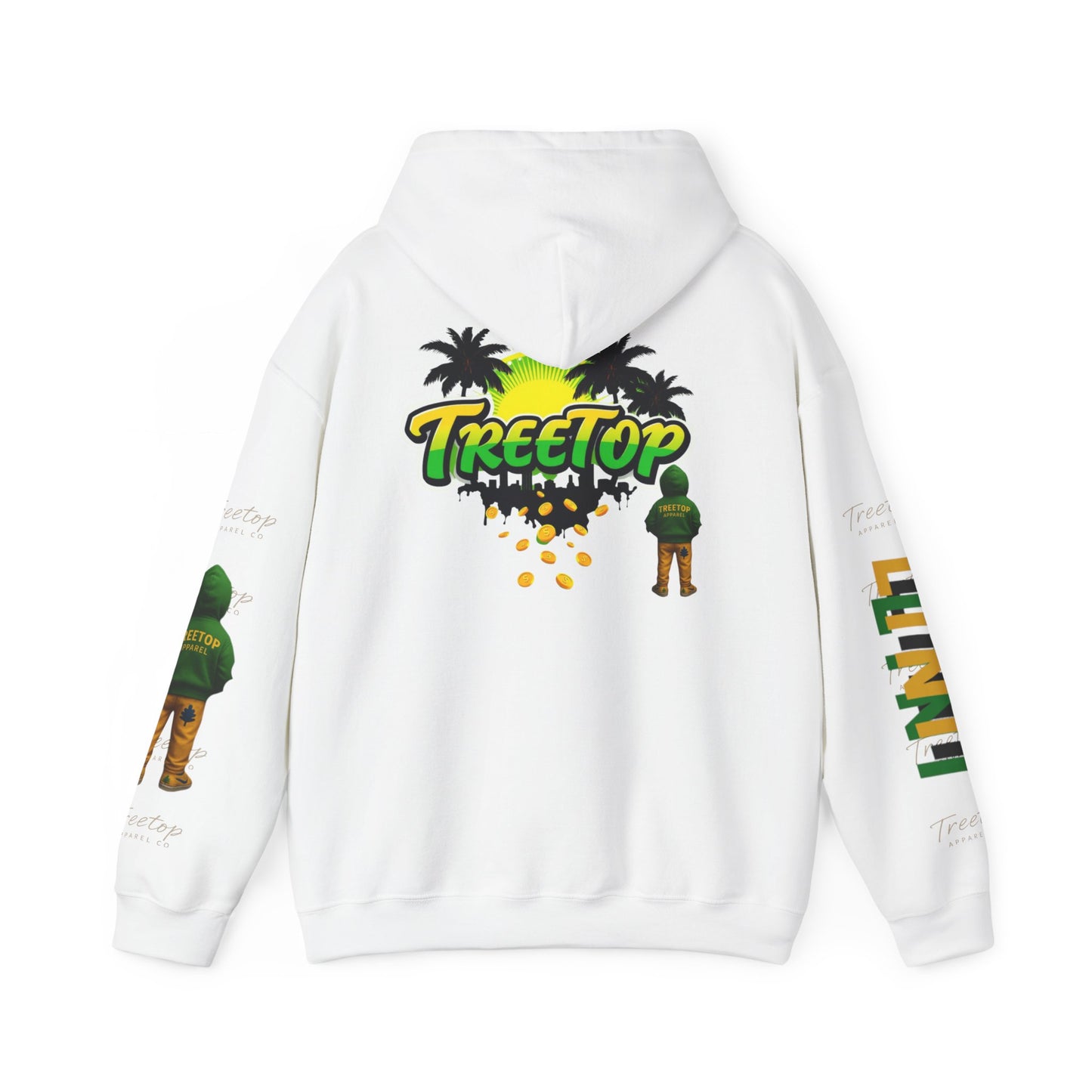 Kundalini green Hoodie 2 of 3