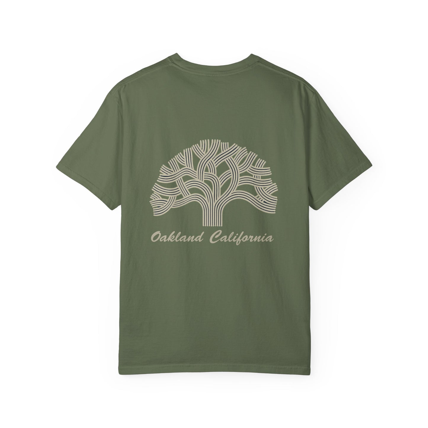 Garment-Dyed T-Shirt - Stop Killing Design, Eco-Friendly Apparel, Protest Tee, Casual Wear, Oakand California, Social Justice Fashion