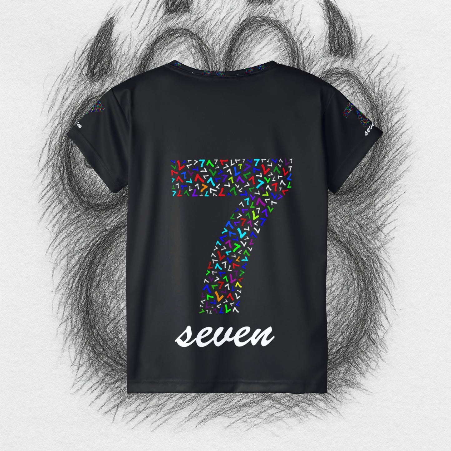 Treetop Fit  Women's Sports Jersey with Number 7