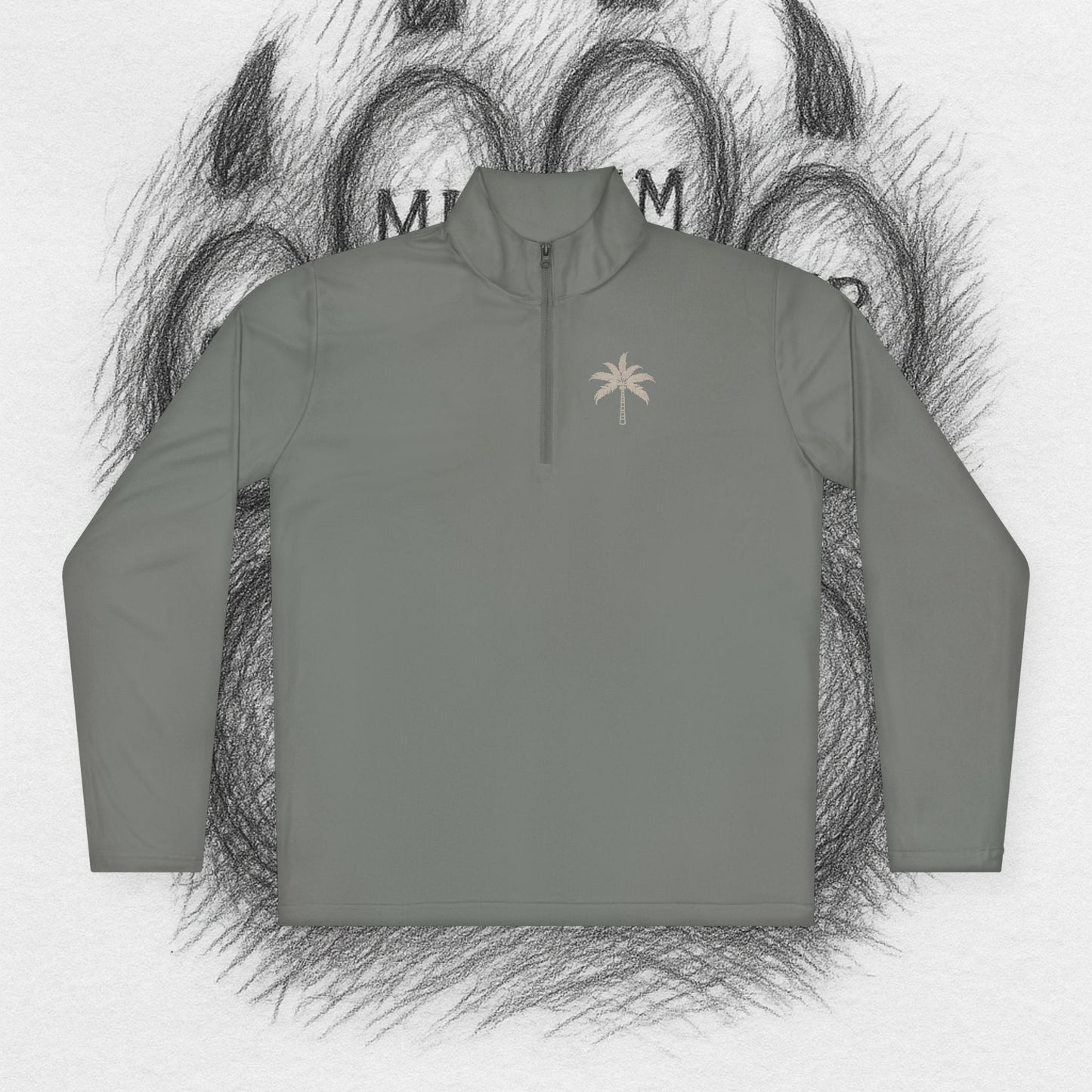 TreeTop Fit Number 7 Unisex Quarter-Zip Pullover III